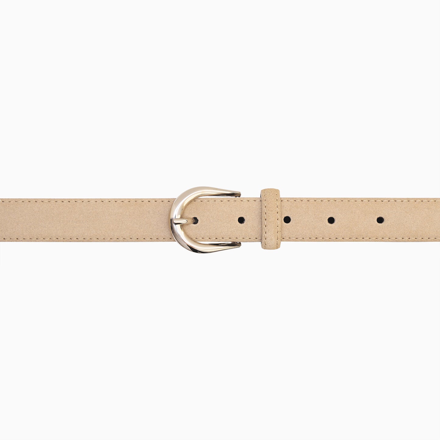 Beige Suede 1" Belt