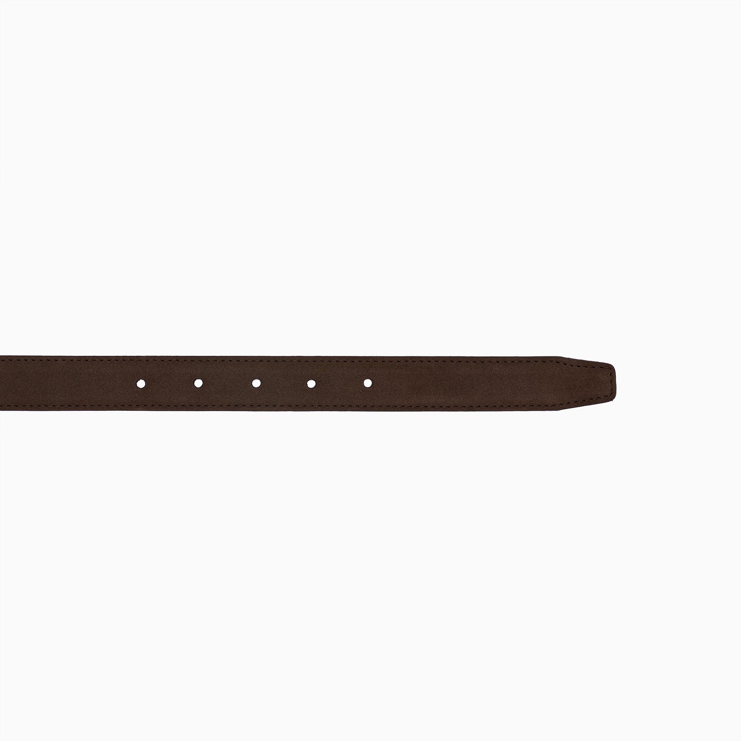 Brown Suede 1" Belt