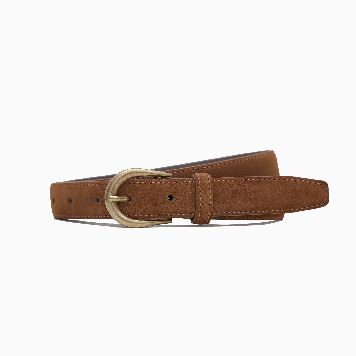 Cognac Suede 1" Belt