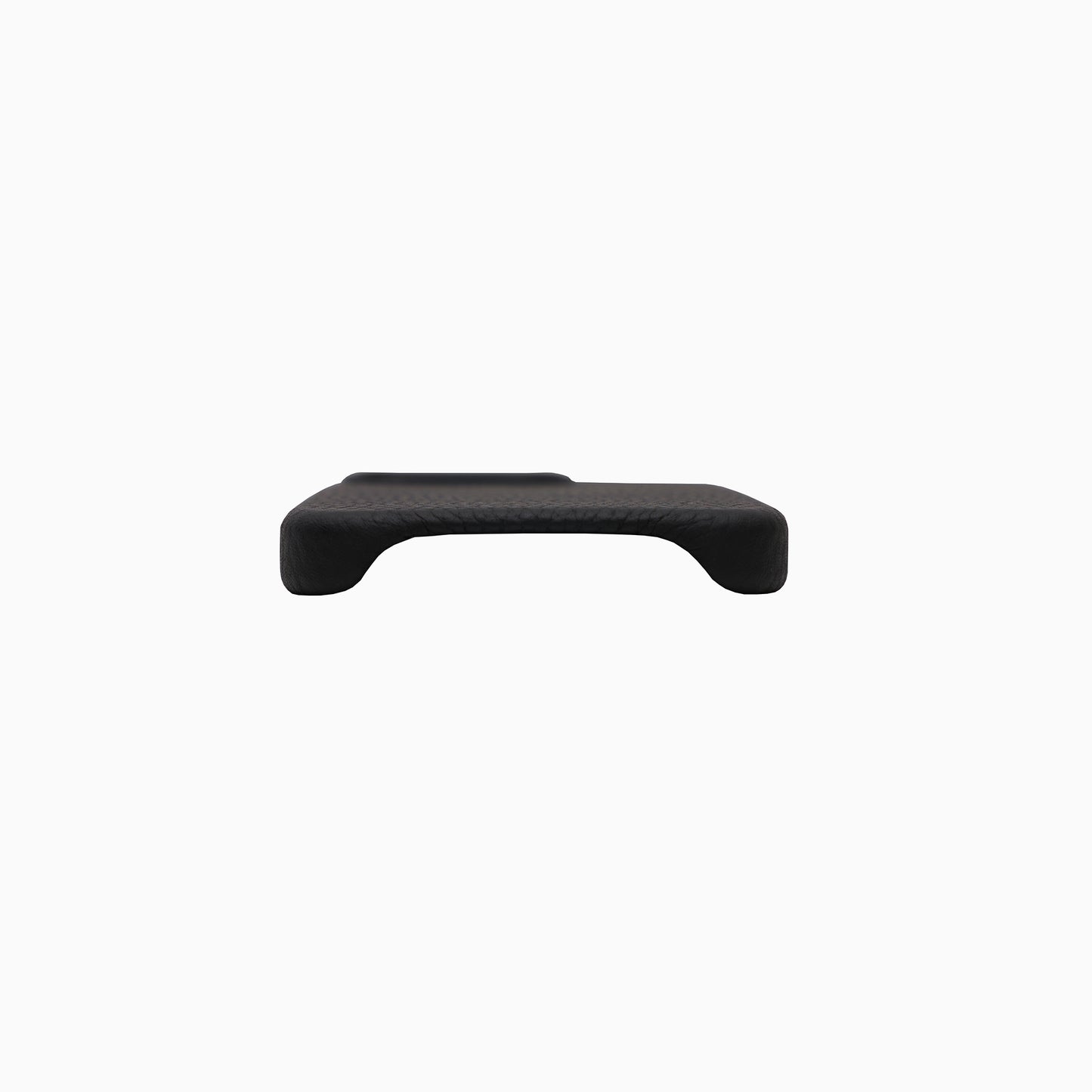 IPhone 15 Pro Max Pebble Leather Case - Black