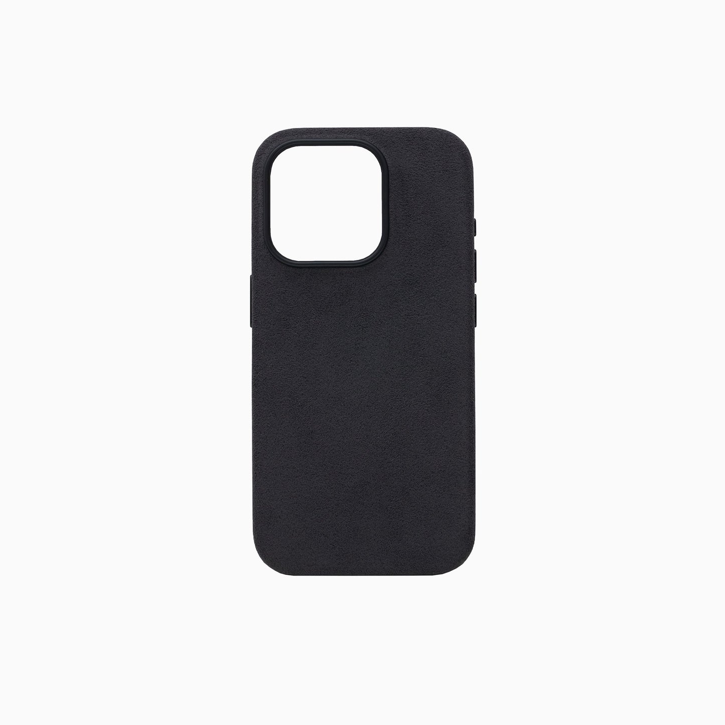 Etui na iPhone 15 Pro Max - Szara Alcantara