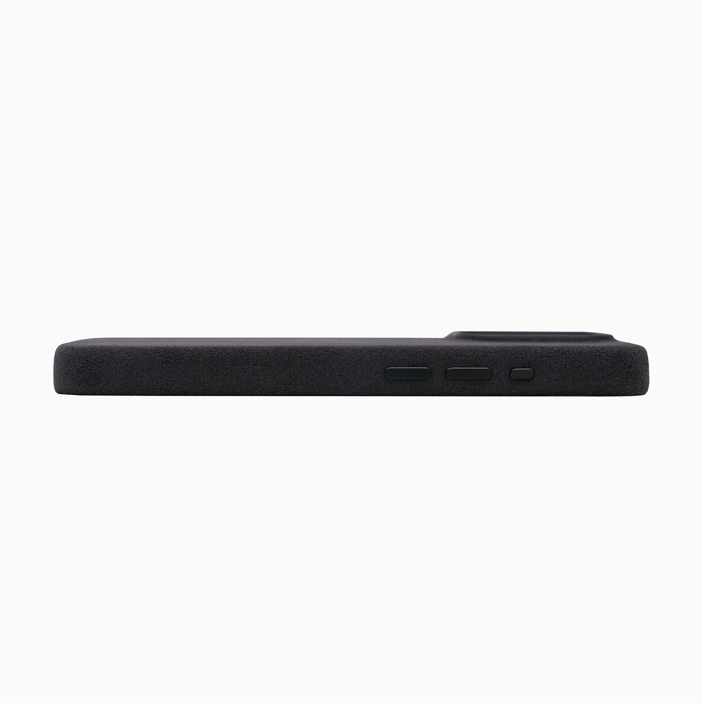 Etui na iPhone 15 Pro - Szara Alcantara