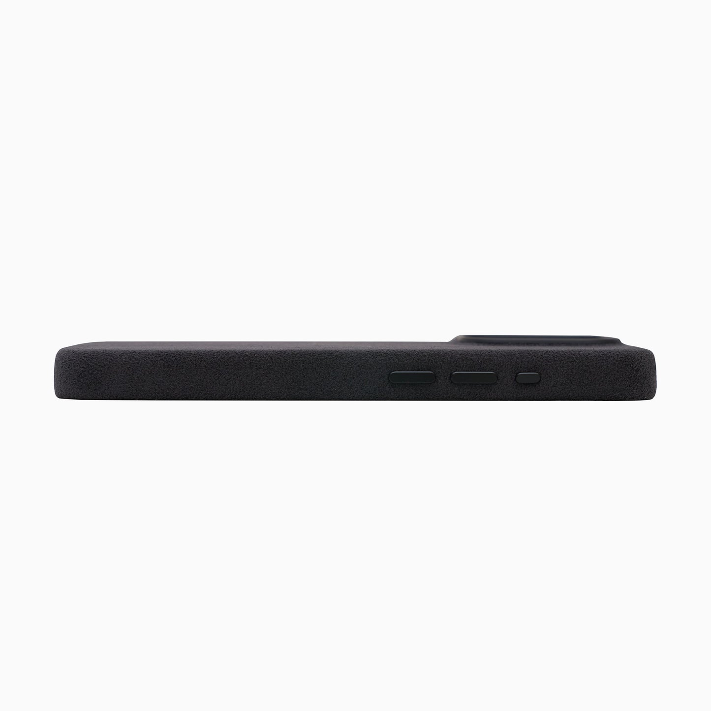 Etui na iPhone 15 Pro Max - Szara Alcantara