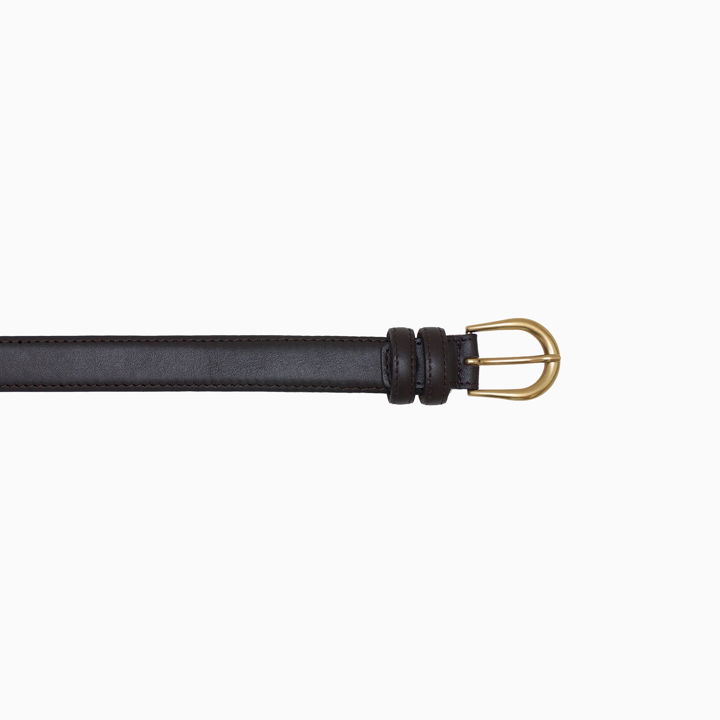 The Brown Classic - 1" Leather Belt
