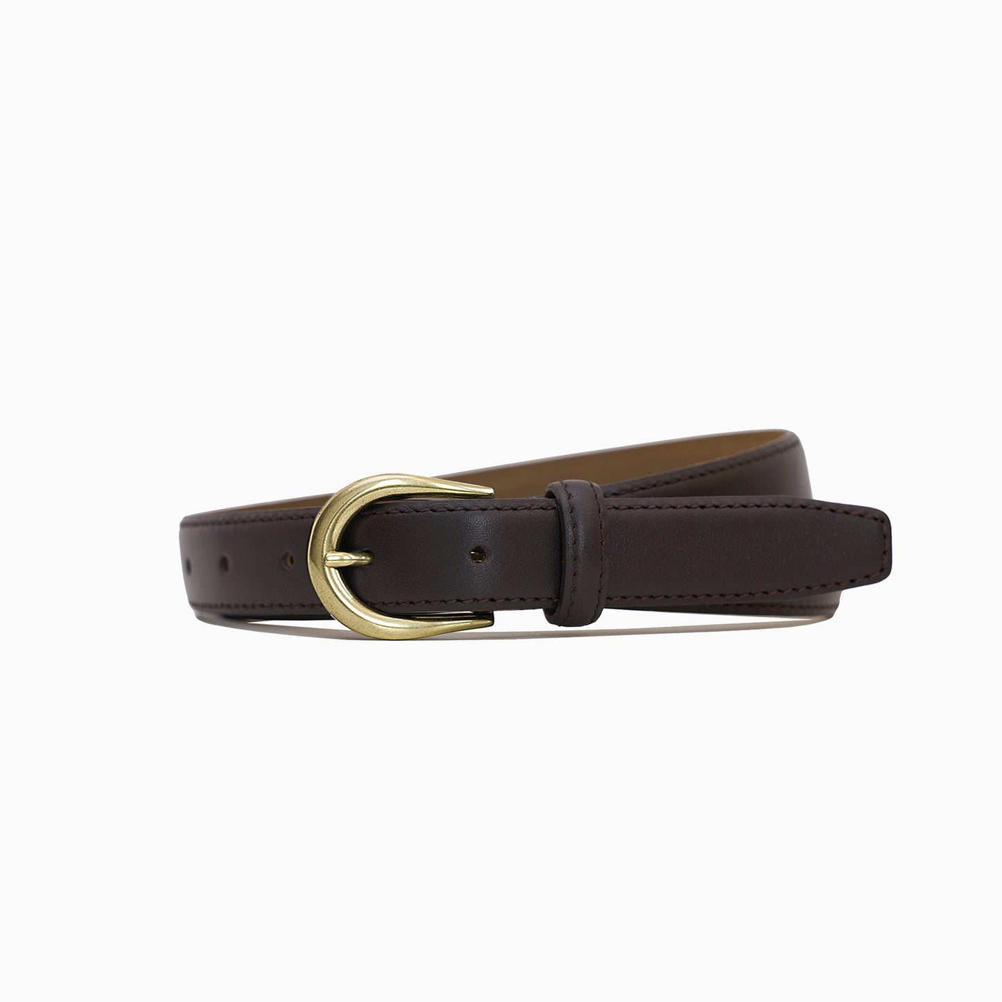 The Brown Classic - 1" Leather Belt