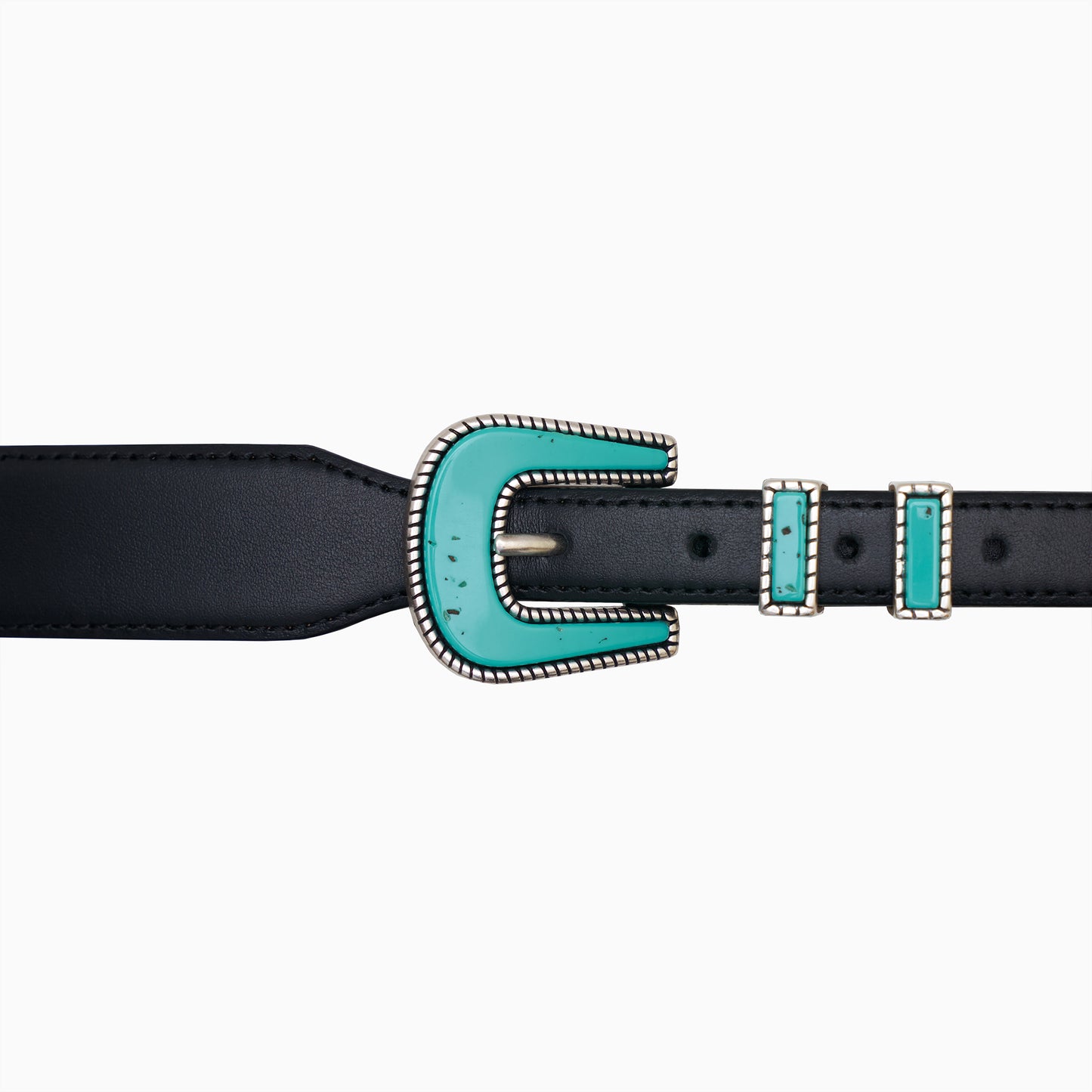 "Cowboy" Belt Black Leather