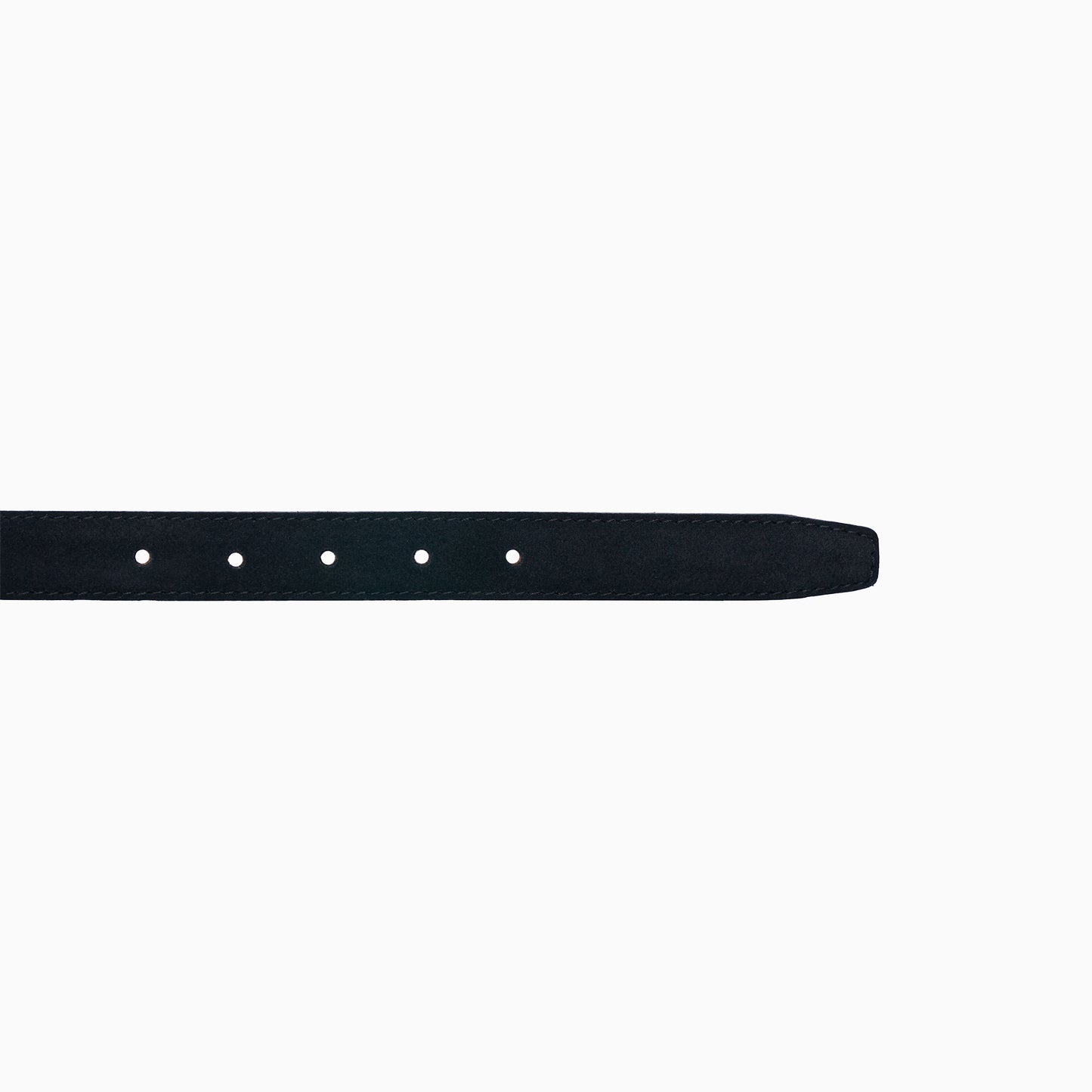 Black Suede 1" Belt
