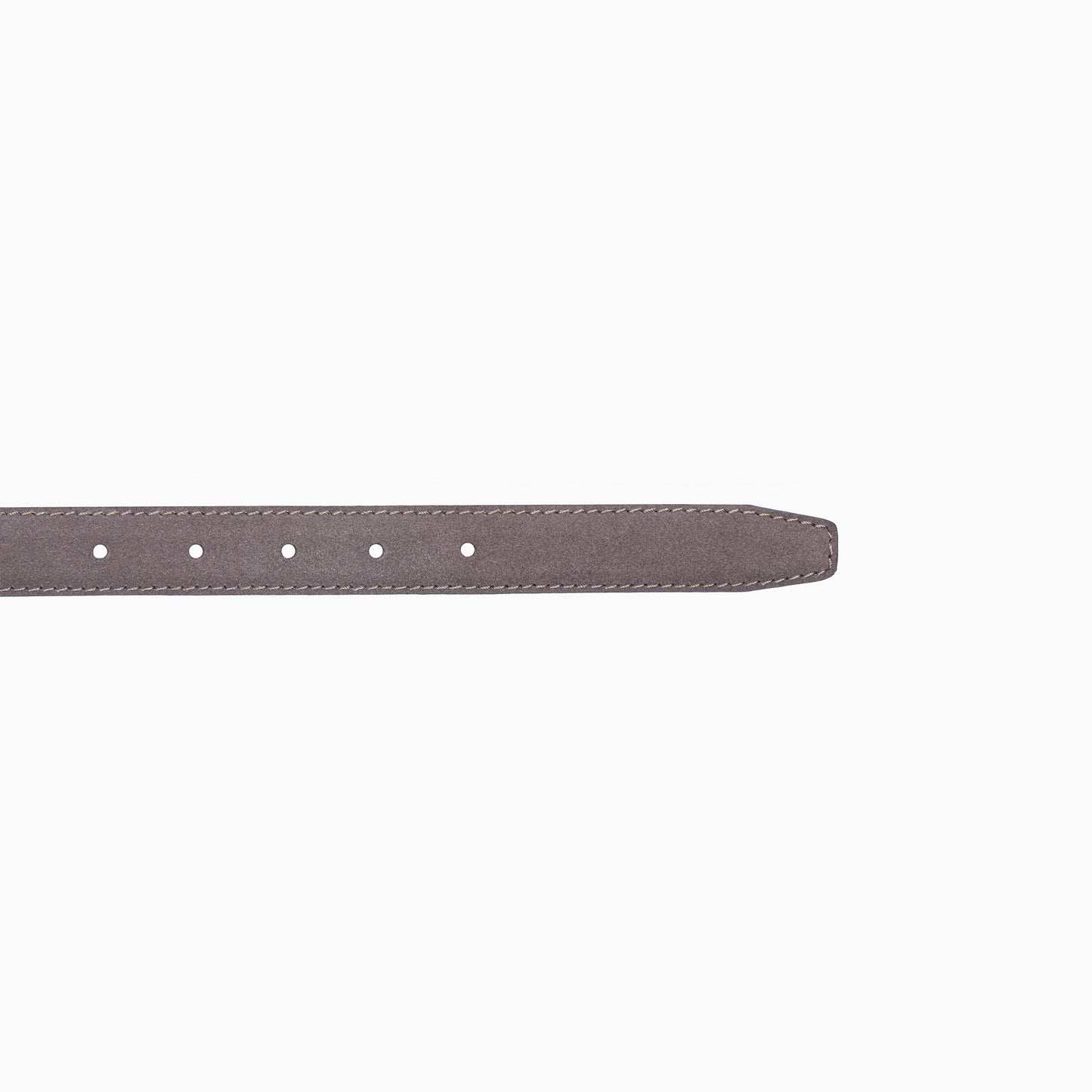 Grey Suede 1" Belt