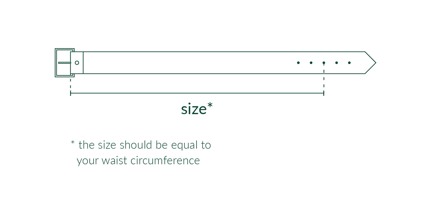 “Rodeo” Black 1" Belt