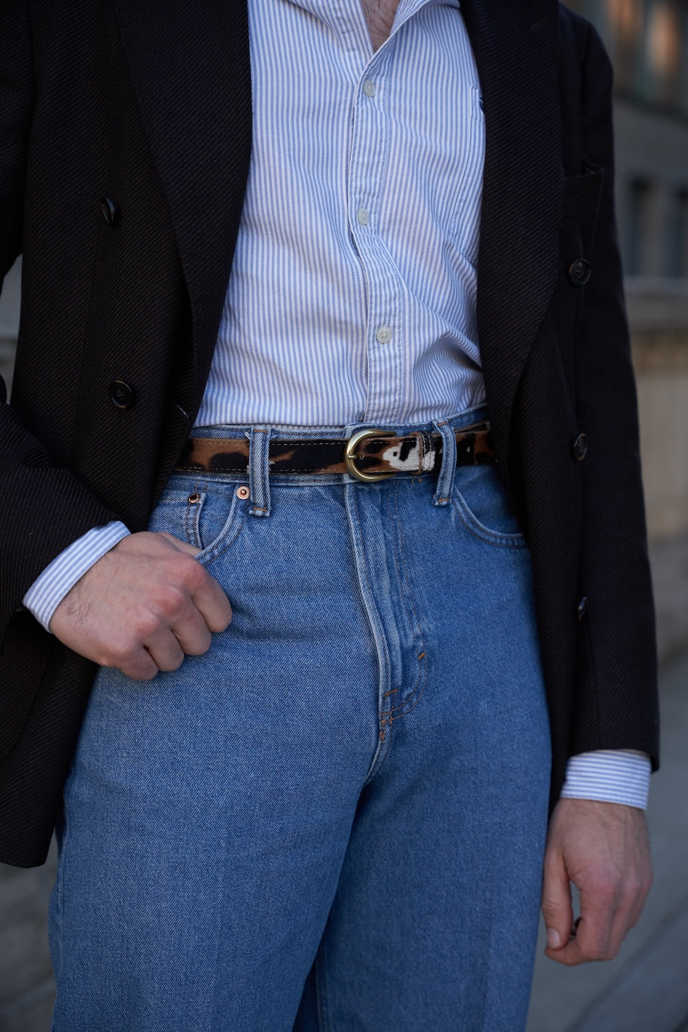 “Rodeo” Cow 1" Belt