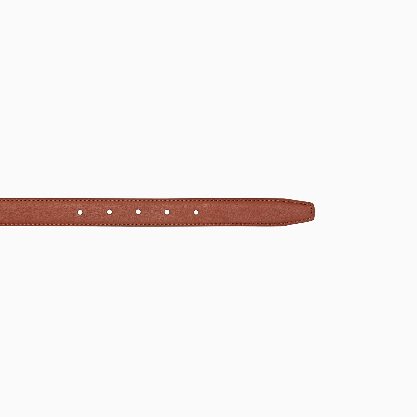 Cognac leather 1" Belt