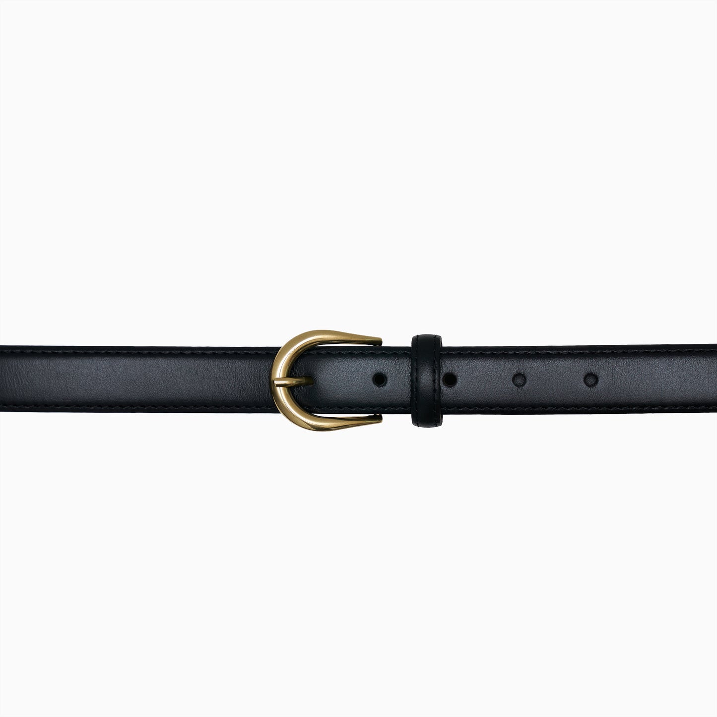 The Black Classic - 1" Leather Belt