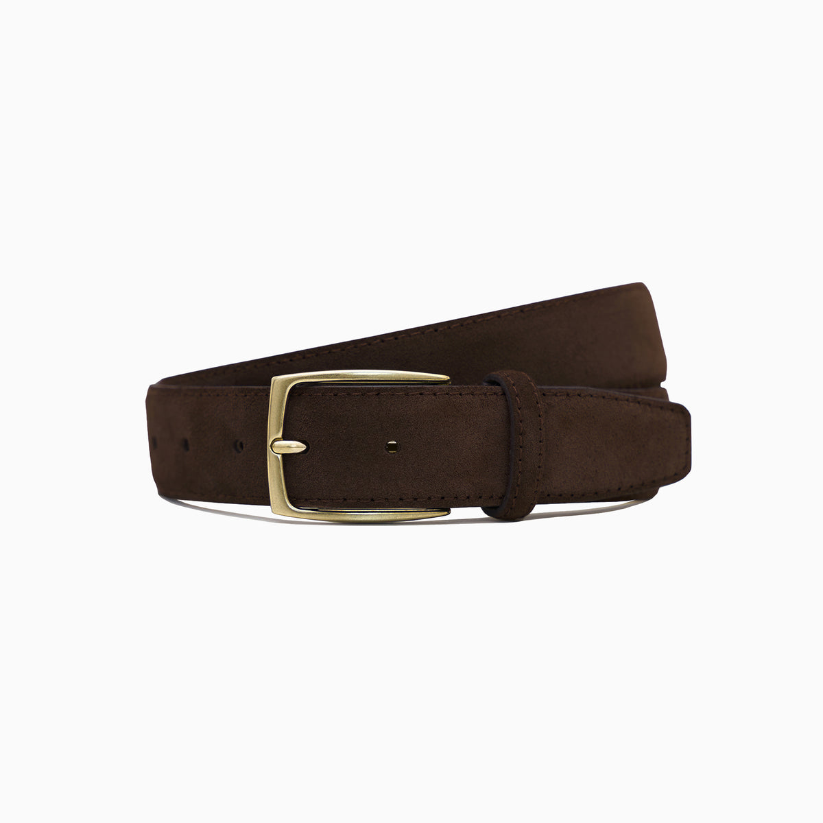 Brown Suede Wide Belt – Sartolane
