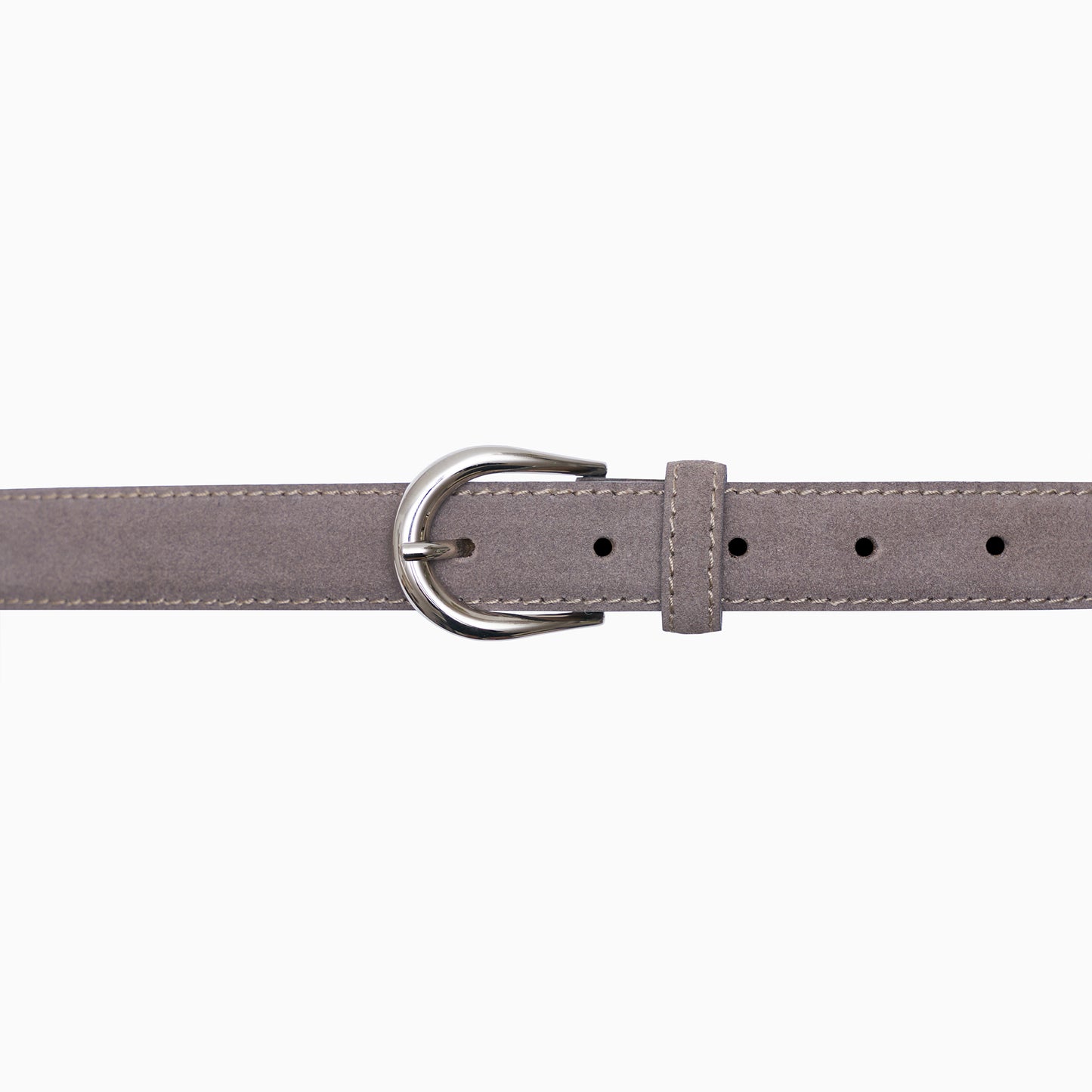 Grey Suede 1" Belt