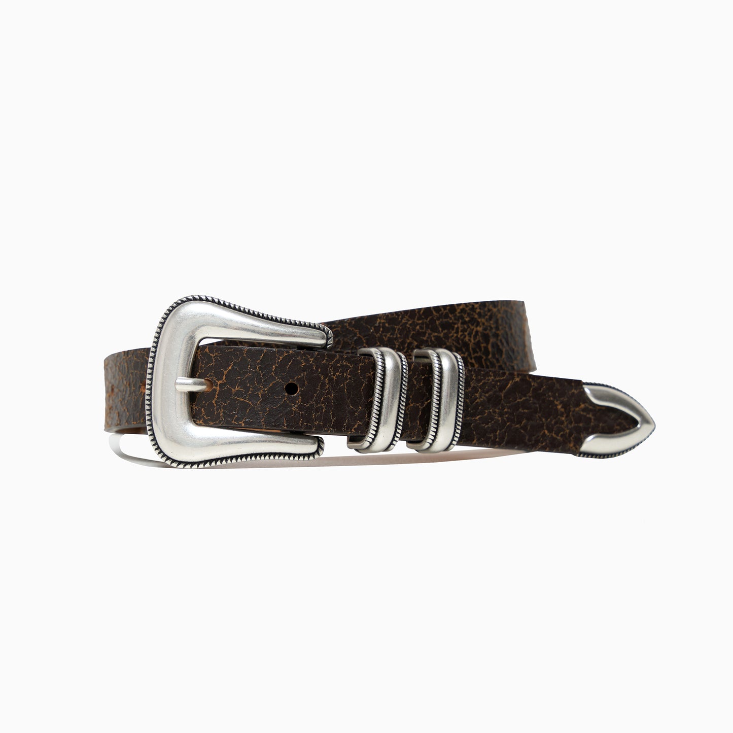 “Western” Brown Old 1" Belt